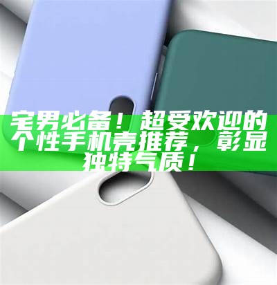 宅男必备！超受欢迎的个性手机壳推荐，彰显独有气质！